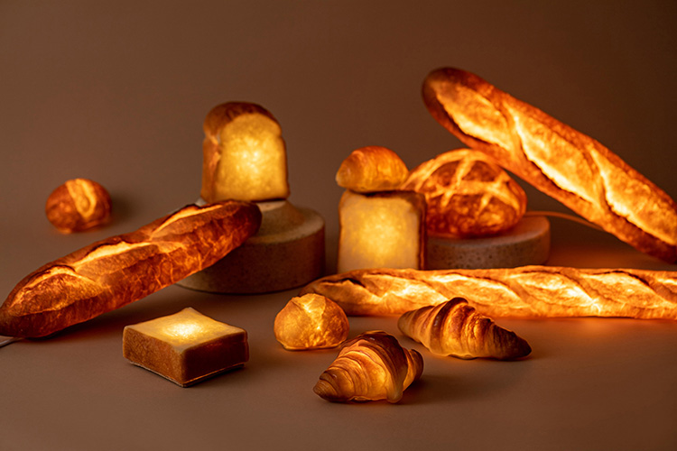 本物のパンからできたランプ「パンプシェード」が特注品の一般受付開始！あなたの焼いたパンがランプになる！