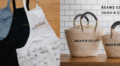 DEAN & DELUCA × BEAMS COUTUREコラボのエプロン・割烹着・保冷カゴバッグが登場。カゴバッグは争奪戦の予感…！