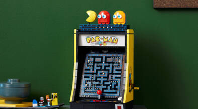 80年代を席巻した「パックマン」のアーケードゲームマシンがレゴで作れる!?しかも動くよ～！