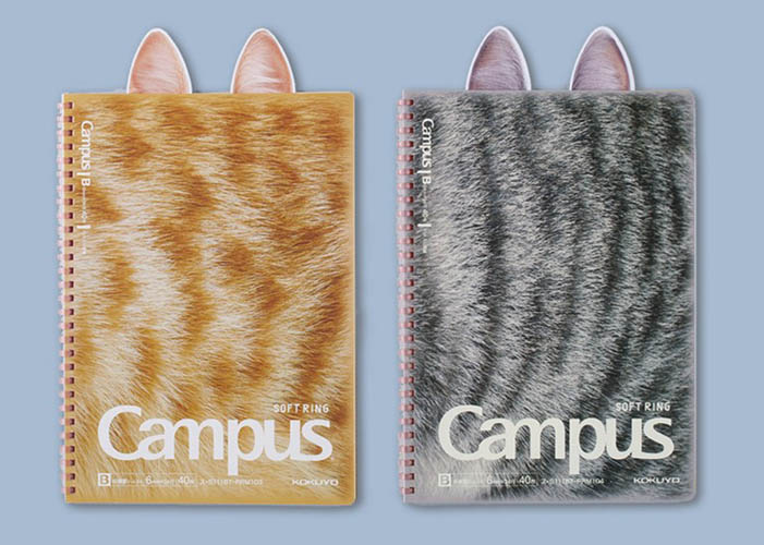 コクヨから、猫々しい「キャンパス肉球ソフトリング」が発売中。ただ…
