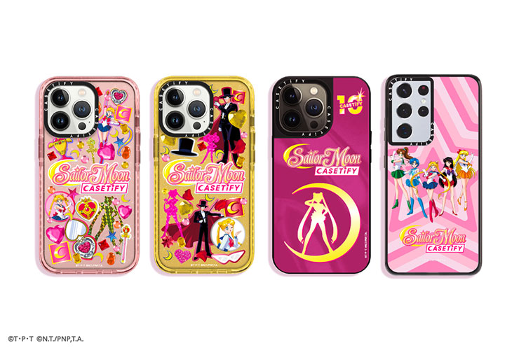 オーディオ機器 イヤフォン CASETiFY×美少女戦士セーラームーン！iPhone/Galaxyケース、AirPods用 